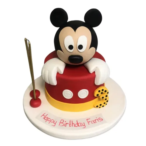 Mickey Mouse Doğum Günü Pastası